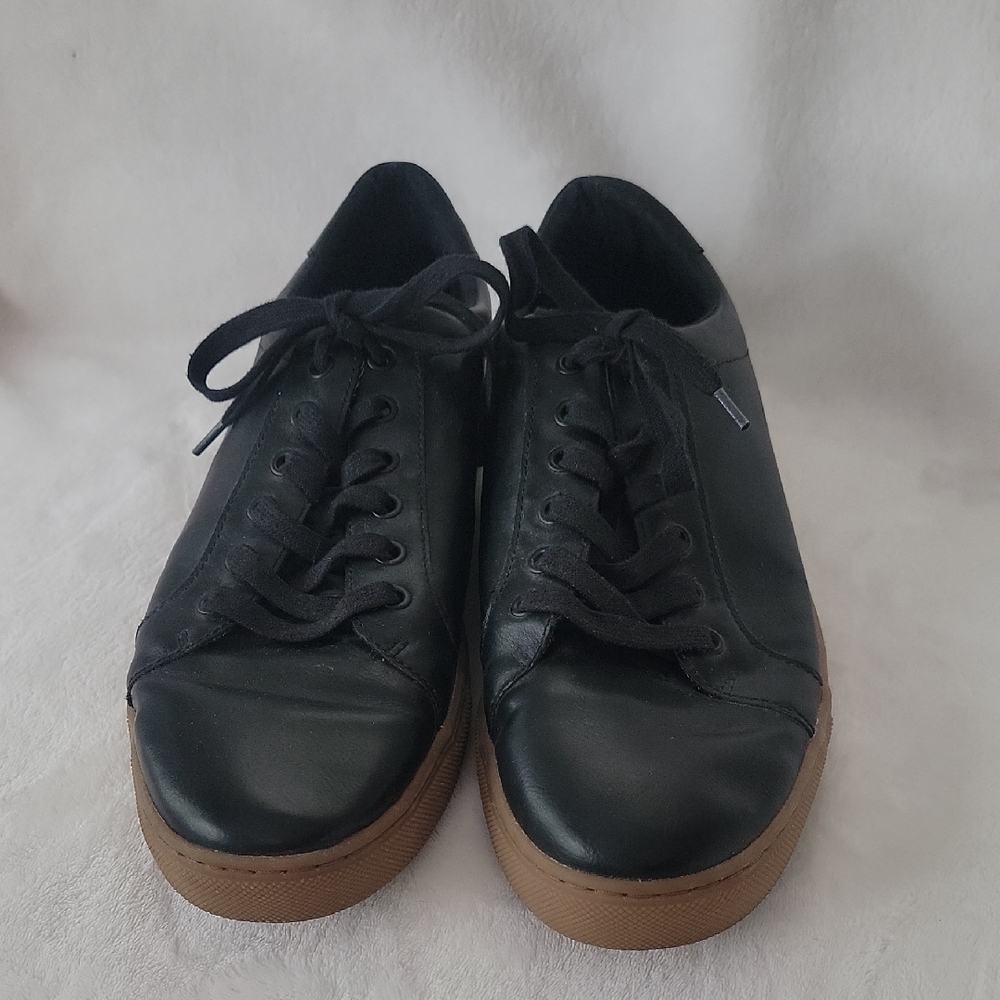 Banana Republic Black Lace Up Shoes Size 10.5